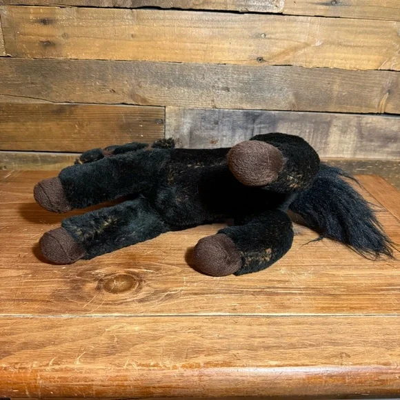 Wells Fargo‎ Legendary Pony Mike Plush Black Horse - Picture 5 of 7